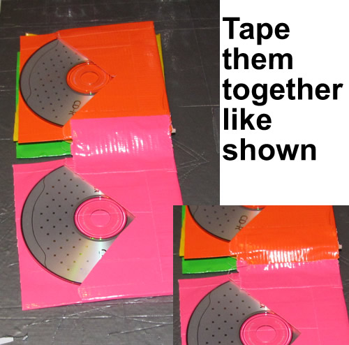 Duck Tape CD Wallet Step 18