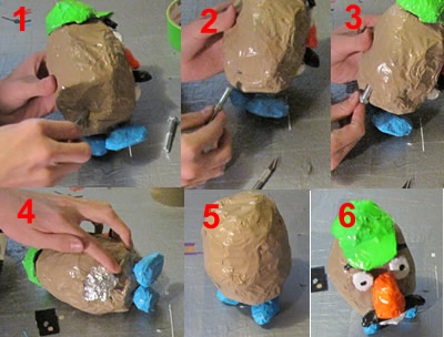 Duck Tape Potato Toy Step 14