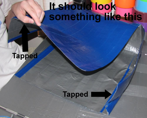 Duck Tape Reusable Grocery Bag Step 17